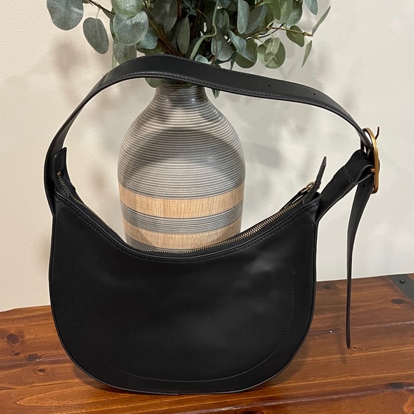 Banana Republic Factory Black Shoulder Bag - Picture 3 of 6